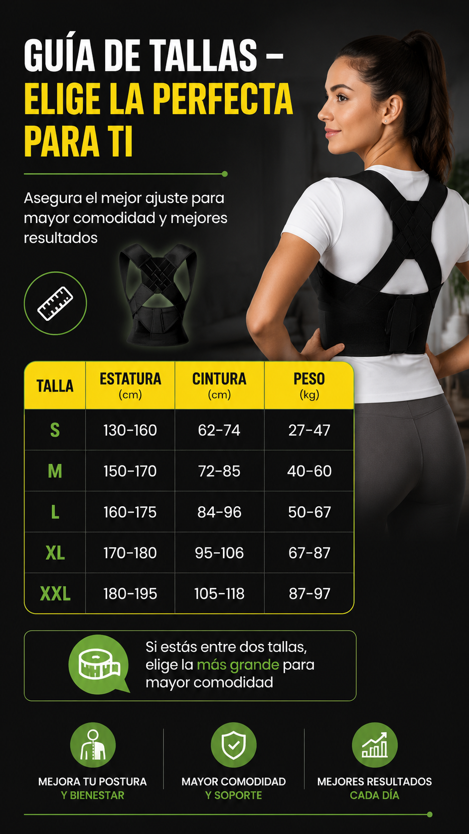 Corrector De Postura Ortopédico Posturex Pro