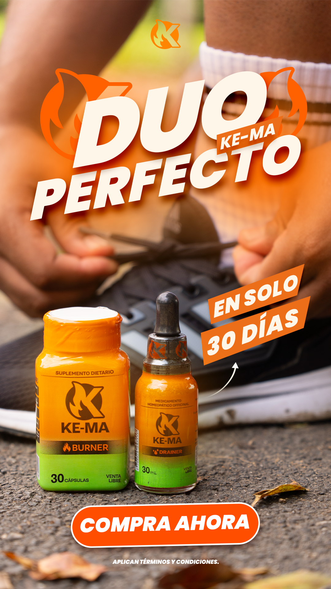 DUO PERFECTO KE - MA CÁPSULAS  MÁS DRENADOR