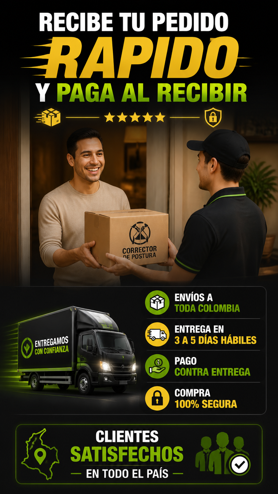 Corrector De Postura Ortopédico Posturex Pro